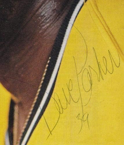 דייב פרקר חתם על מגזין פייג ' אוטומטי עם מגזינים עם חתימות הולוגרמה