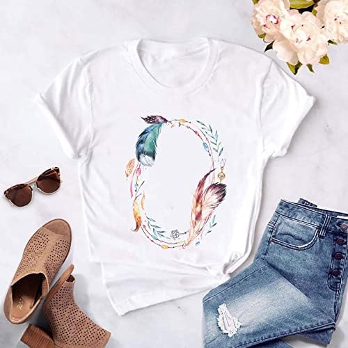 Camiseta Con Estampado Vintage de Verano Para Mujer, Blusa de Moda Con Patrón 2023, Camiseta Informal