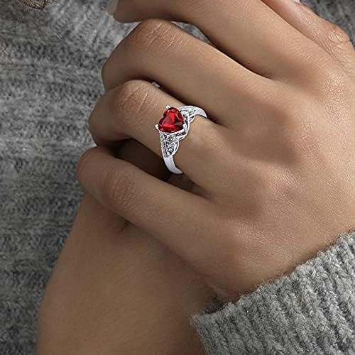2023 חדש טבעת 610 טבעות מתנת תכשיטי נשים חתונה סגסוגת זירקון גודל אצבע צבעוני טבעות טבעות רגוע עבור חרדה