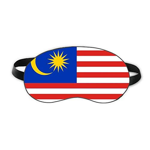 דגל לאומי במלזיה אסיה קאנטרי מגן עיניים שינה רך לילה כיסוי גוון כיסוי עיניים