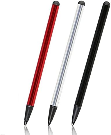 עט חרט קיבולי והתנגדות עט אוניברסלי רגיש ודיוק דיסק קצה דיסק קיבולי קצה מגע עט עט, 2 ב 1 עט מסך מגע
