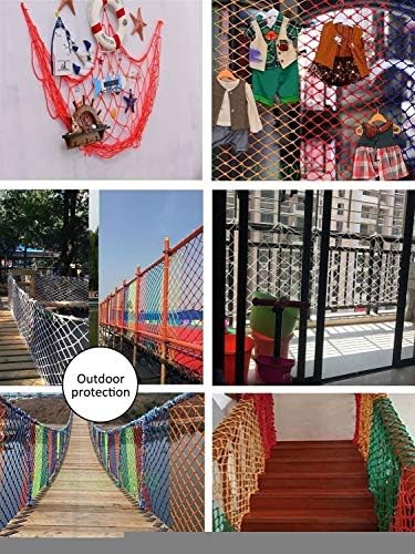 דמי בטיחות ילדים נטו נטו נטו רשת נטו 10 סמ קישוט נטו גן ילדים הגנה על מרפסת נטו מדרגות צבע אריגה גדר