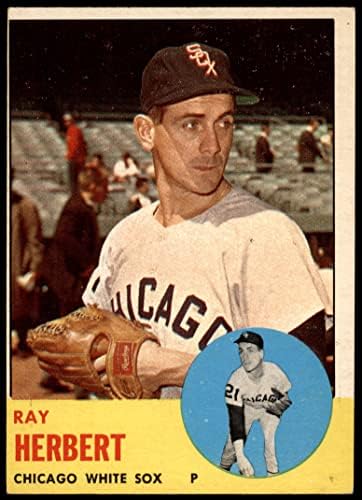 1963 Topps 560 Ray Herbert Chicago White Sox vg White Sox