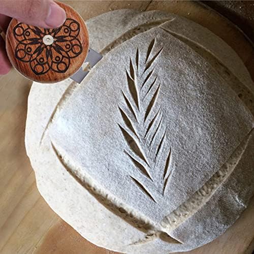עב ם לחם צולע חותך עבור תוצרת בית שאור לחם אופים, שוצף כלי חיתוך לחם ניקוד סכין גילוח קאטר, מתנה