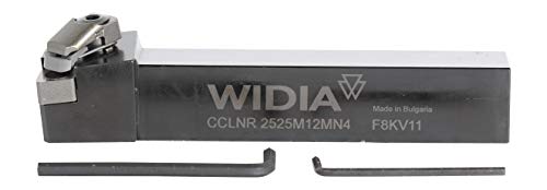 WIDIA CCLNR2525M12MN4 CCLN-MN מחזיק כלים להדבקה לתוספות שליליות, זווית 95 מעלות, פלדה, שוק מרובע 25 ממ, מימין,