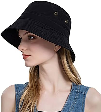 כובע חוף כובע דלי מתכוונן כובעי קיץ נשים כובע שמש רחב שוליים כובע הליכה מתקפל כובעי טיול טרנדי