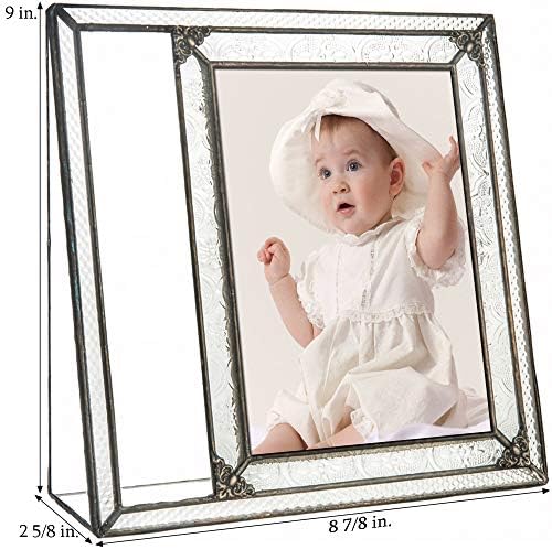 מסגרת תמונה מותאמת אישית לתינוק 5x7 צילום חרוט זכוכית ברורה תפאורה עיצוב יילוד ילדה או ילד הורים חדשים סבים וסבתות
