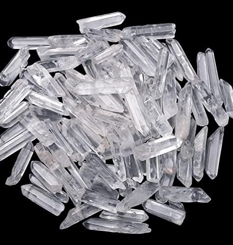 Duqguho Charterz Crystals Crystals נקודות ריפוי בתפזורת אבני קריסטל צורה לא סדירה נקודות קוורץ