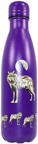 Naturevac - זאב מ- Deluxebase. בקבוק בקבוק אבק נטול חוזר של BPA BPA לשימוש חוזר