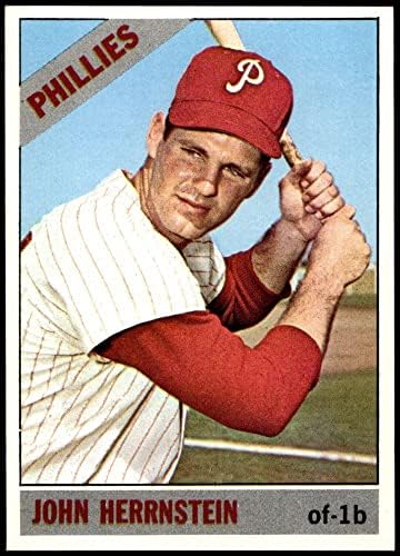 1966 Topps 304 ג'ון הרנשטיין פילדלפיה פיליס NM/MT+ Phillies