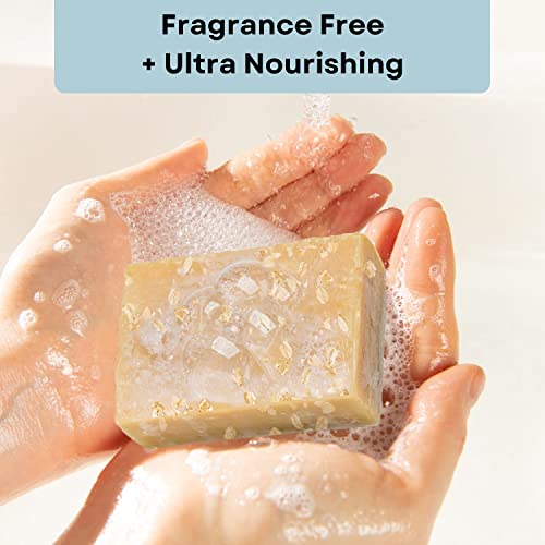 דרך טבעי עיזים חלב סבון - פרימיום דבש שיבולת שועל סבון בר-תוצרת ארה ב, בנפרד עטוף גוף סבון בר - טבעי בר סבון