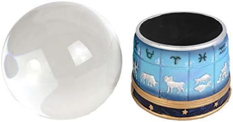אברוס מתנה אסטרולוגיה יוונית טארוט ואהבה 12 הורוסקופ סימני גלגל המזלות והסמלים של כיפת כיפה כחולה כדורי זכוכית