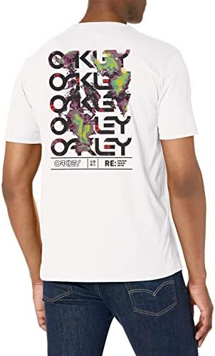 Oakley Unisex מבוגר Wynwood Bark RC חולצת טי, לבן, xx-large us