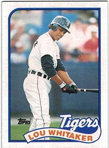 1989 Topps עם צוות Detroit Tigers הנסחר עם 2 אלן טרמל ולו וויטקר - 34 כרטיסי MLB