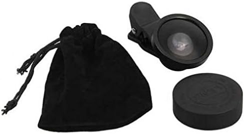 ערכת עדשות מצלמה סלפי 2 ב-1 זווית רחבה קליפ מאקרו צרף שחור למוטורולה ה4 פלוס-מוטורולה ג4 פלוס-מוטורולה מוטו