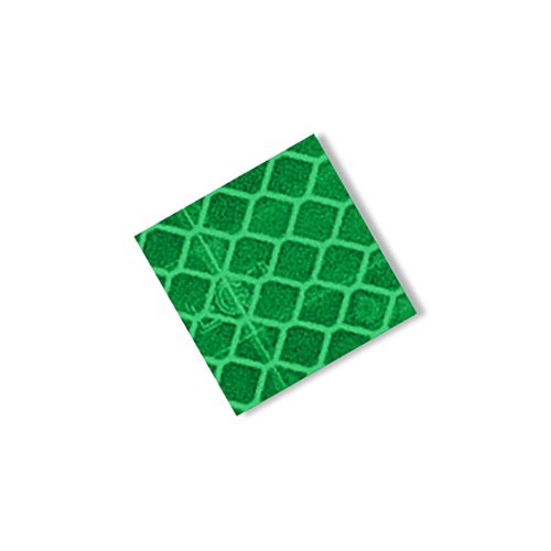 3M 3437 מיקרו -פריזמטי ירוק קלטת רפלקטיבית, 2.25 x 50 yd