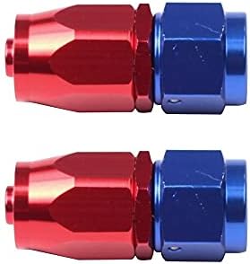2 יחידות אוניברסלי-10 ישר מסתובב צינורות מסתיים אדום & מגבר; כחול