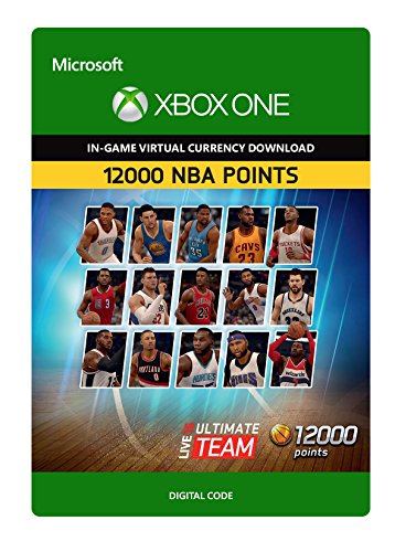 NBA בשידור חי 16 LUT 12,000 חבילת נקודות NBA - קוד דיגיטלי Xbox One
