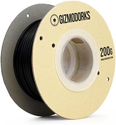 Gizmo Dorks ABS נימה למדפסות תלת מימד 3 ממ 200 גרם, שחור