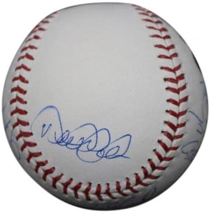 2009 קבוצת ינקי ניו יורק חתמה על סדרת העולם בייסבול 9 Sigs Steiner 33934 - כדורי בייסבול חתימה