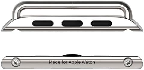 להקת Apple Watch של Ullu לסדרה 1, 2, 3 ו -4 בעור פרימיום - זית - UAWS42SSVT97