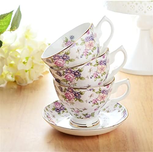 ZLXDP פרח ראטאן סגנון פסטורלי סט קומקום כוס קרמיקה קומקום תה תה אחר הצהריים SET SET HOME SET SET מתנות