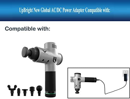 UpBright 24V AC/DC Adapter Compatible with Hyperice Hypervolt 53000 001-00 HPI5300000100 42000 038-00