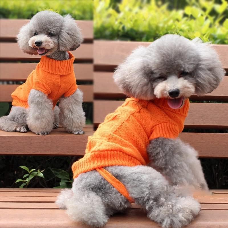 סוודרים של כלבים לחיות מחמד בגדי חיות מחמד לכלבים קטנים תלבושת מעיל סוודר חם לחתולים בגדים ז'קט חולצה רכה צמרירית
