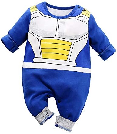 Daimenmeng Baby Baby Romper Suppsuits Cosplay Nellon Bodyshut בגד חתיכה אחד בגדים לילדים לבן וכחול