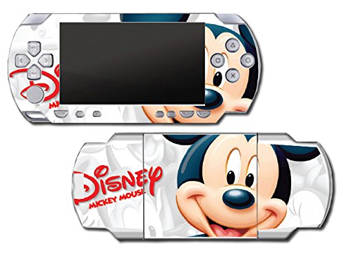 קרטון מיקי מאוס קרטון אפי הממלכה לבבות 3D משחק וידאו ויניל מדבקות עור ויניל עור עבור Sony PSP פלייסטיישן נייד