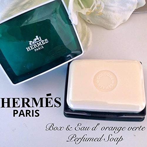 סבון הרמפס - או ד 'אורנג' ורטה סבון אריזת מתנה מבושמת יוקרתית המיובאת מהרמסס פריז-ניחוח הדרים ונענע-3.5