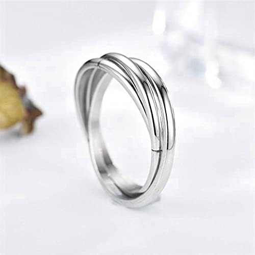 נירוסטה אוף שלוש טבעת טבעת טבעת טבעת סנשנג III אירופית ואמריקאית לטיטניום פלדת טבעת טבעת טבעת 13 号