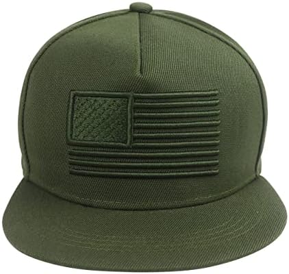 Xucamty USA אמריקאי דגל כובעי Snapback לגברים נשים, כובע בייסבול דגל ארהב מצחיק כובע בייסבול לחברים משפחתיים