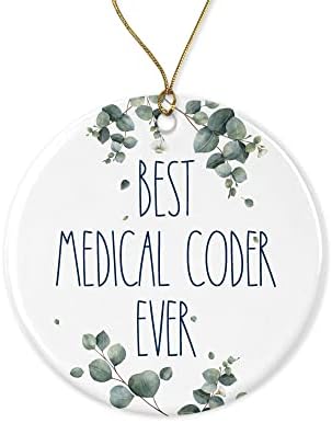 קישוט קידוד מקודד רפואי, קישוט הקודד הרפואי הטוב ביותר אי פעם, קישוט חג המולד הטוב ביותר לקודר רפואי, מתנה לקודר