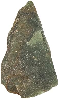 Gemhub בורמזי טבעי ירוק ירוק אבן ריפוי להתנפנף, אבן ריפוי 37.15 CT