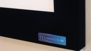 Seymour AV H120GW 16: 9 137.7 D קרחון לבן פרמייר פרמייר מסך מסגרת מסגרת קבועה