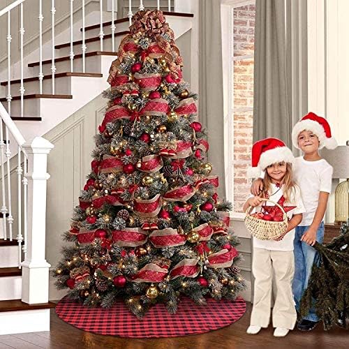 חצאיות עץ חג המולד של זיקס 48 אינץ