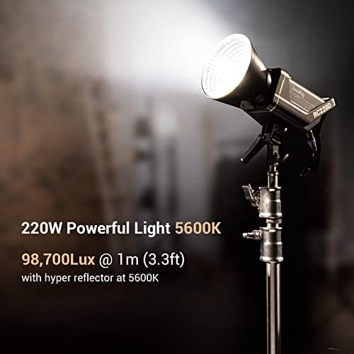 צרור ： Smallrig RC 220D 120W COB LED אור וידאו אור+Smallrig 54 חצובה סיבי פחמן קומפקטיים קלים