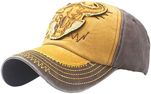 כובעי Manhong כובע מתכוונן ג'ינס רקום אפליקציה במצוקה של טופיי בייסבול יוניסקס כובעי צמר וכובעים