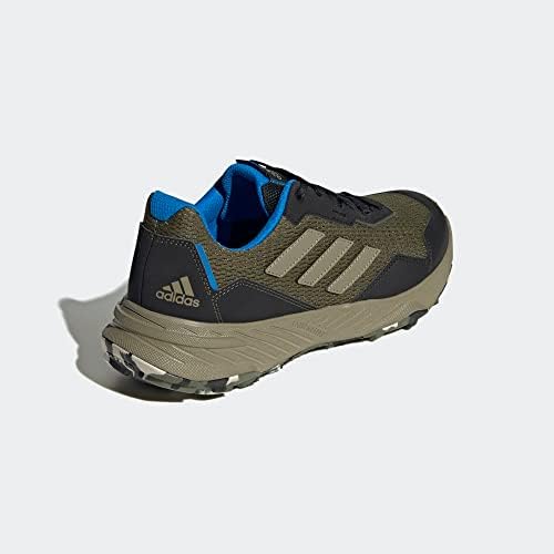 נעלי ריצה של עקבות גברים של אדידס, פוקוס זית-אורביט ירוק-כחול, 11
