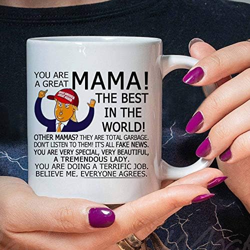 אמא קפה ספל מתנה - אתה אמא גדולה את הטוב ביותר בעולם טראמפ קפה ספלי-חידוש קרמיקה קפה ספל תה כוס אמהות