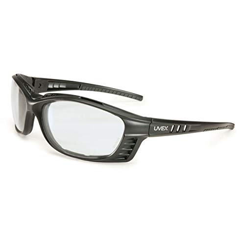Honeywell S2601HS UVEX LiveWire אטום משקפיים עם מסגרת שחורה, קיבולת, נפח, סטנדרט, אספרסו
