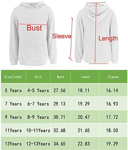 בינגרלי בנות מקרית נים ארוך שרוול חמוד קל משקל סוודר חולצות עם כיס רופף מוצק סווטשירט עבור 4-13 שנים
