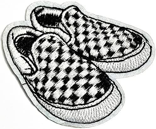 HHO תיקון סט 3 חלקים. נעלי ספורט וינטג 'טלאים נעלי סקייטבורד לוגו קריקטורה לוגו ילד ז'קט תינוקת טלאי טלאי