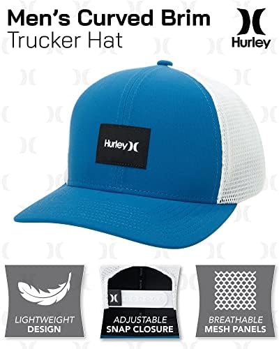כובע הבייסבול של הארלי לגברים - וורנר מעוגל שוליים כובע משאיות אחורי