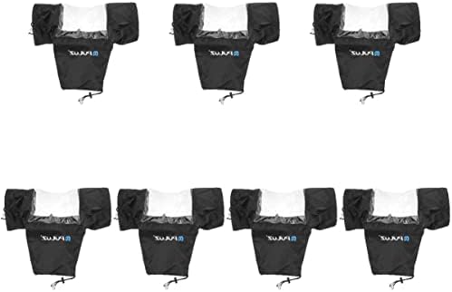 מצלמות דיגיטליות של Solustre 7 חתיכות DSLR מצלמת מצלמת גשם כיסוי DSLR כיסוי גשם מצלמת מצלמת שרוול גשם