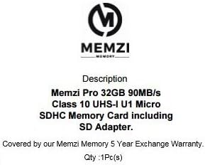 ממזי 32 ג 'יגה-בייט 10 90 מגה-בייט/שניות כרטיס זיכרון מיקרו-דיסק עם מתאם מיקרו-אס-בי וקורא מיקרו-אס-בי