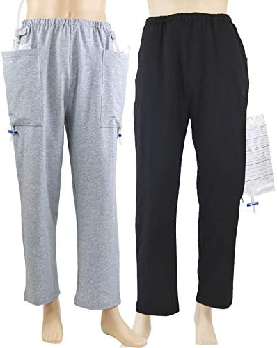 מכנסיים קטטר מכנסיים לטיפול בביהיקי בריחת שתן לקשישים / ניתוח פיסטולה אוסטומי מטופל, מכנסי טיול,