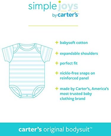 שמחות פשוטות מאת גוף הגוף של קרטר-יוניסקס-תינוק של קרטר