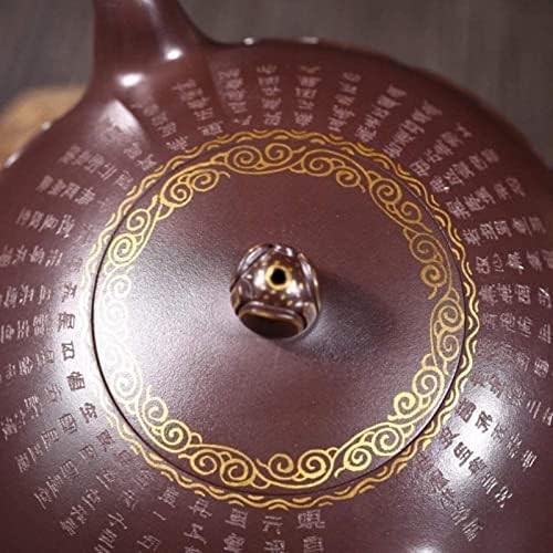 DMWMD סגול חרס קומקום, רטרו בעבודת יד סיני סגול קומקום קומקום מסורת